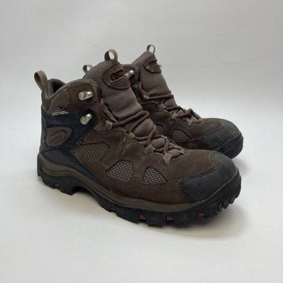 Columbia Omni-Tech Packus Ridge Mid Hiking Boot Leather Waterproof Brown Men 8.5 - Picture 1 of 16